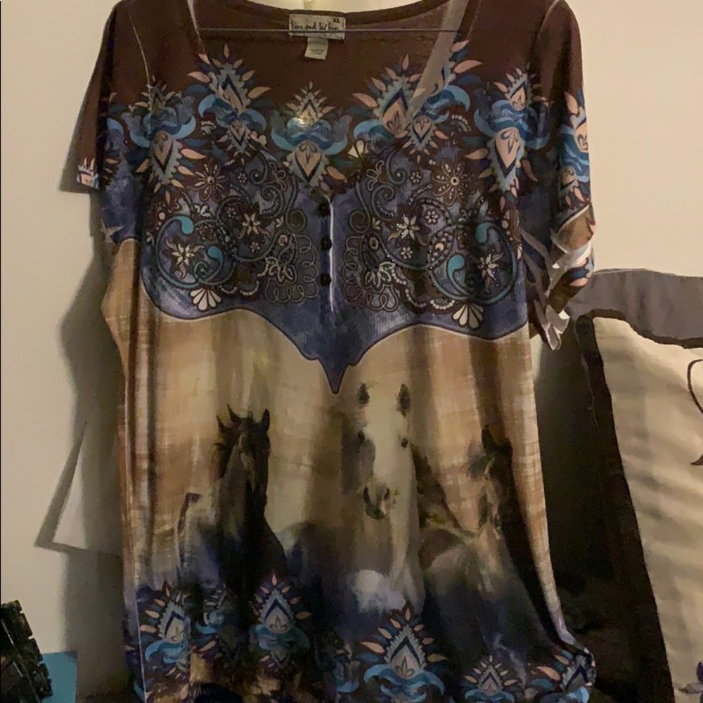 Western blouse